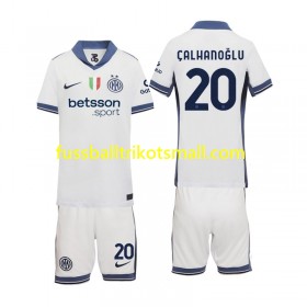 Fußballtrikots Inter Mailand Hakan Calhanoglu 20 Kinder 2024-2025 Kurzarm Auswärts-trikot kaufen